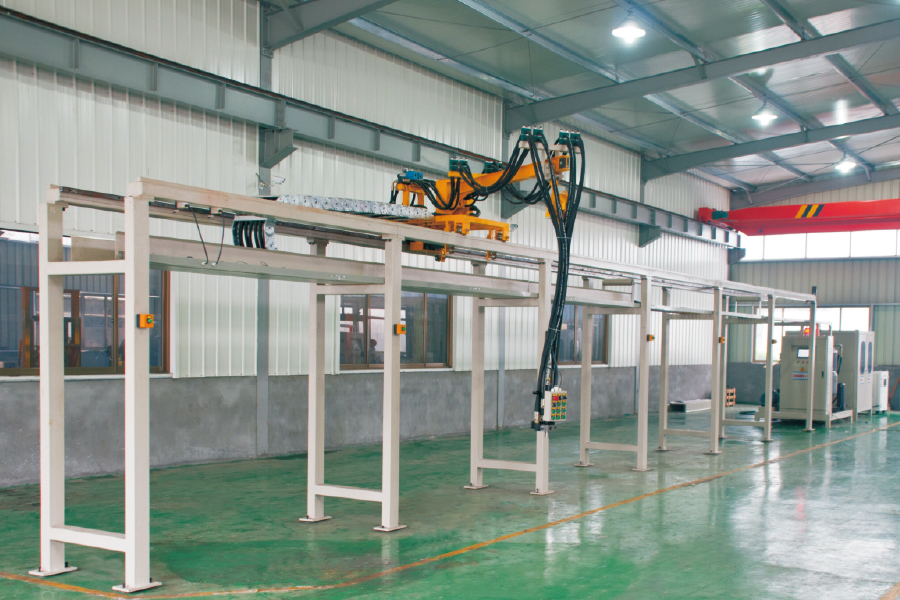 Linia produkcyjna pianowania typu H Linia produkcyjna pianowania typu H